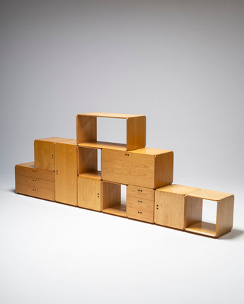 Modular wall unit "Samara" by Derk De Vries for Maisa, Italy, 1970s