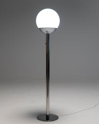 Pair of P428 floor lamps by Pia Guidetti-Crippa for Luci Italia, 1970s