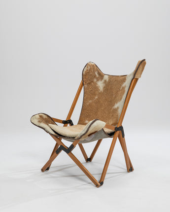 "Tripolina" foldable chair by Vittoriano Viganò for Citterio SpA, Italy, 1930s