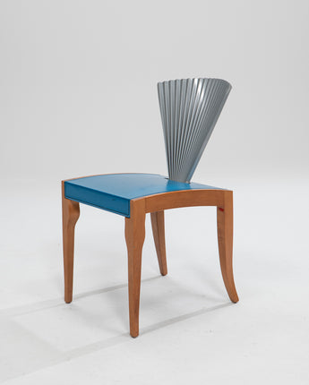 "Fan" Dining Chair by Emanuele Zenere for Cattelan Italia, Italy, 1990s