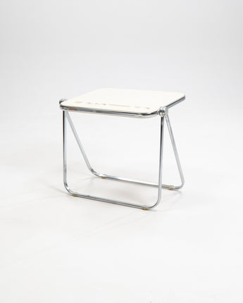 Vintage Beige Platone Folding Desk by Giancarlo Piretti for Anonima Castelli, 1970s