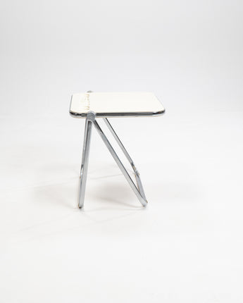 Vintage Beige Platone Folding Desk by Giancarlo Piretti for Anonima Castelli, 1970s