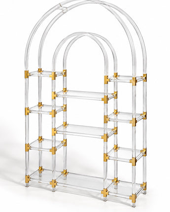 Vintage Plexiglass Étagère by Charles Hollis Jones, 1970s