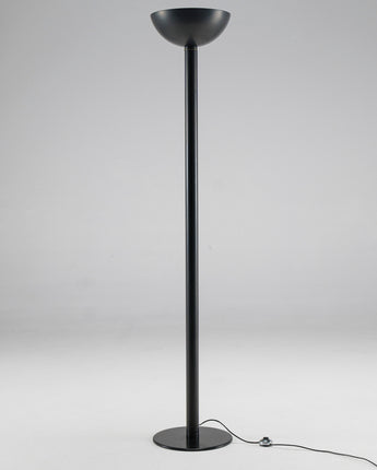 Black P-482 floor lamp, Luci Illuminazione di Interni, Italy, 1970s