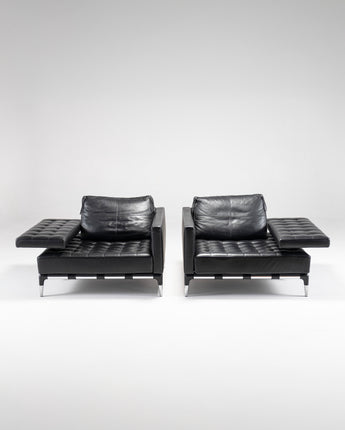 "Prive" Leather Set by Phillippe Starck for Cassina, Italy, 2010s