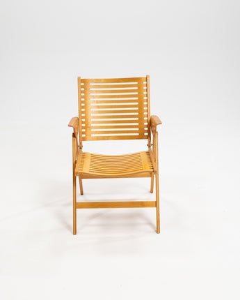 Mid Century Folding Lounge Armchairs Rex Designed by Niko Kralj, Slovenia, 60s