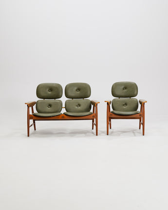 'Relax' Sofa Set by Marco Zanuso for Poltronova,1960s