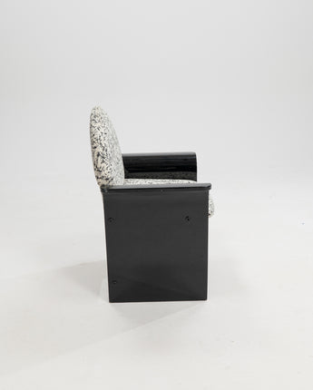 Postmodern Sculptural Accent Chair,Italy,1980s