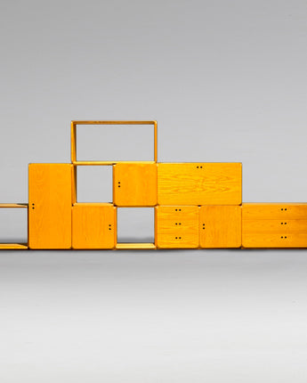 Modular wall unit "Samara" by Derk De Vries for Maisa, Italy, 1970s